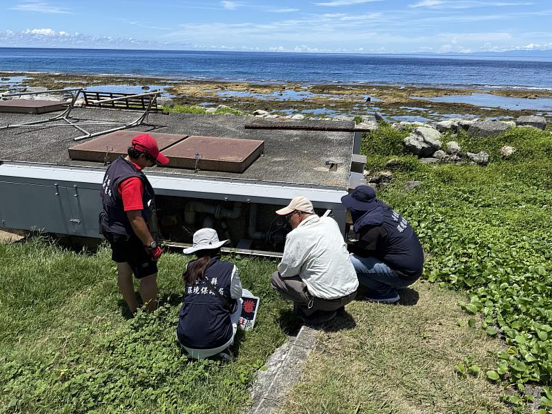 強化綠島污水設施維護品質 臺東縣環保局辦理年度實地教育訓練