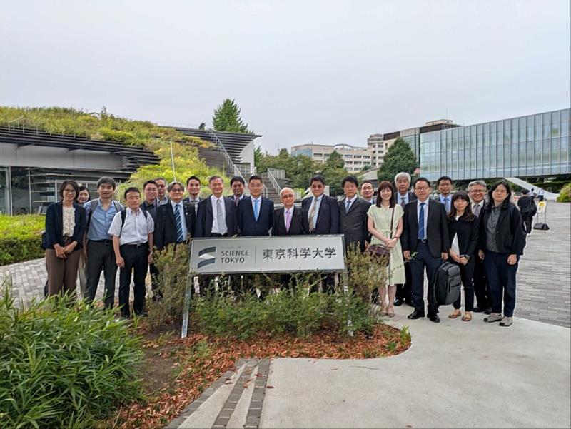 成大沈孟儒校長率團訪東京科學大學 聚焦醫學、智慧運算、以及半導體