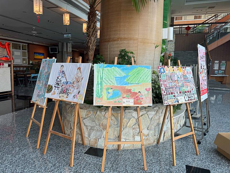 嘉義縣失智長者「繪畫說回憶」藝術畫展開跑-3