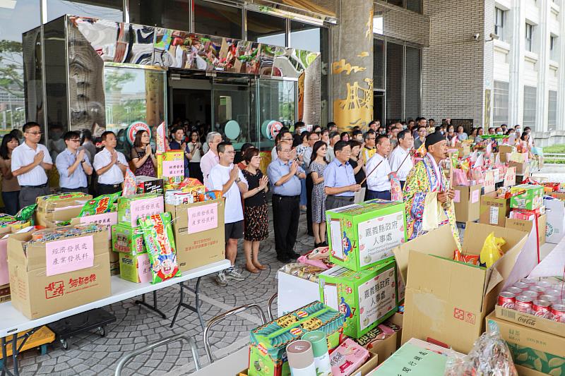 嘉義縣政府中元普渡，感恩動物生靈、祈求養殖平安-2