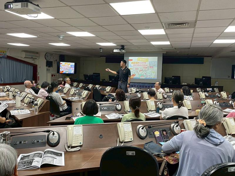 基隆市志推中心辦理防災訓練講習