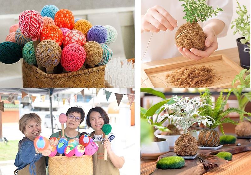 多項手作體驗活動享受DIY樂趣，活動期間有薩克斯風表演及摸彩抽獎。