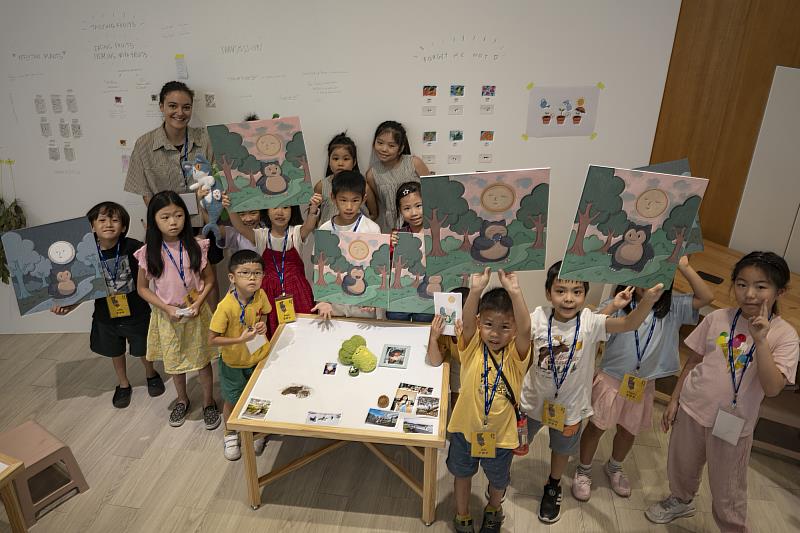 國美館2025「福爾摩沙藝術進駐」駐館藝術家艾瑪.班.阿齊札「無用物種博物館」5-8歲藝術教育工作坊