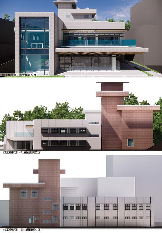 嘉義縣衛生局長趙紋華視察中埔衛生所重建工程