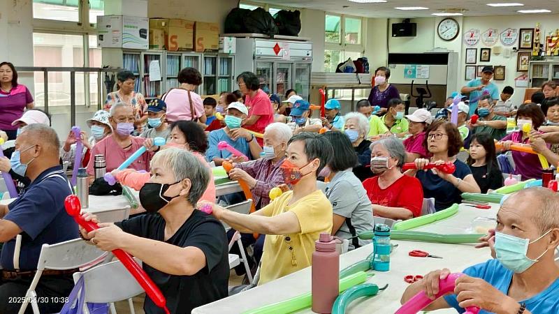 救國團桃園市真善美聯誼會舉辦「世代攜手、共感共融」公益活動