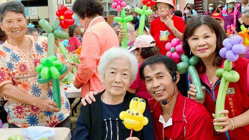 救國團桃園市真善美聯誼會舉辦「世代攜手、共感共融」公益活動