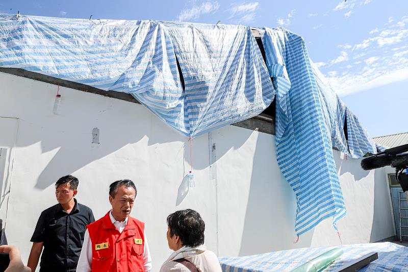 丹納絲颱風災後重建擴大補助並延長期限