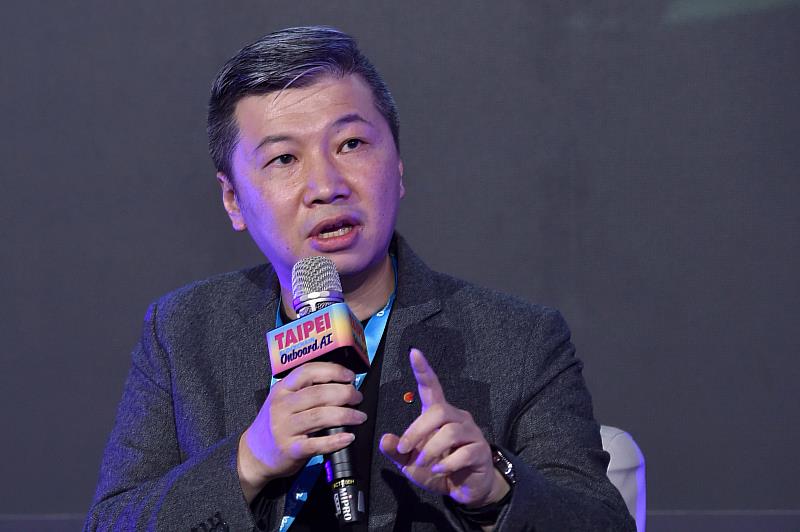 圖二：台灣大Web3事業副總暨富昇數位總經理韓昆舉，參與「打造區塊鏈支付的關鍵拼圖：穩定幣的機會與挑戰」論壇。韓昆舉表示穩定幣是重要Web3生態系基礎建設。