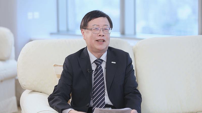 ▲臺灣目標邁向成為「亞洲資產管理中心」,臺灣期貨交易所董事長吳自心說明期交所在這當中扮演的關鍵角色。(非凡新聞攝影)