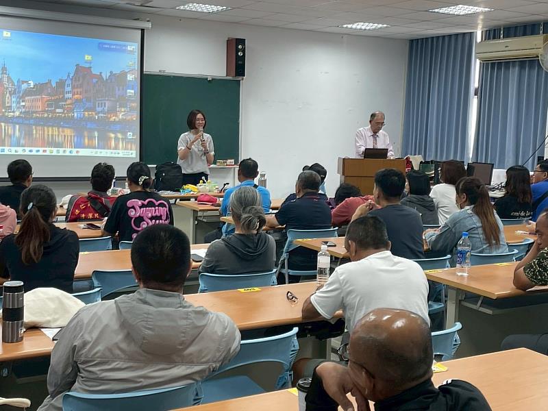 臺東加強登革熱防治培訓 全民攜手守護健康生活好環境
