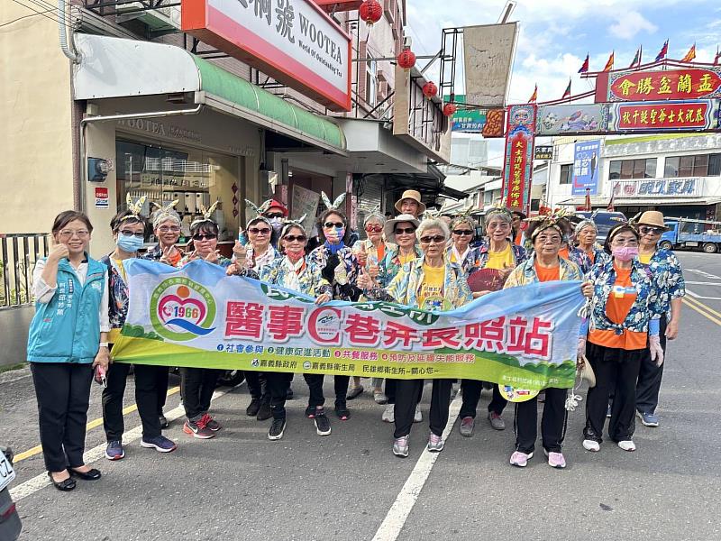 民雄醫事C逗熱鬧，大士爺文化祭踩街再展風華