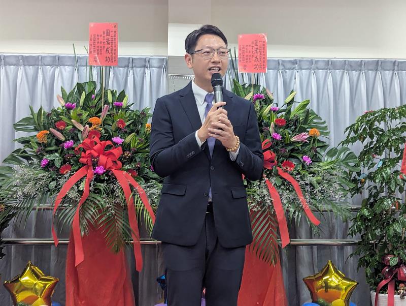 新任薄力瑋總幹事致詞