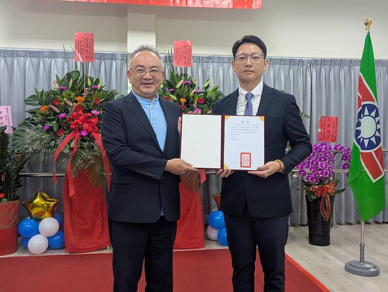 救國團總團部教育處謝佳儒處長佈達