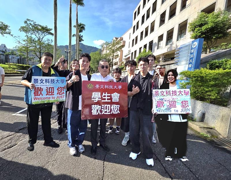 黃榮鵬校長勉景文科大新生 致力成為國際跨領域人才1