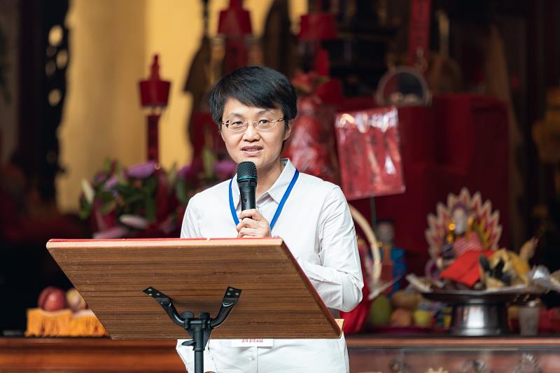 圖3 客委會主委古秀妃致詞