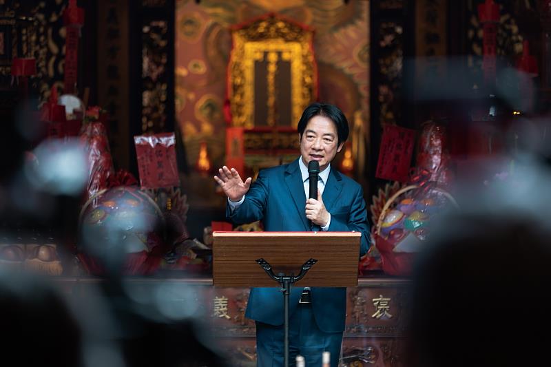 圖2 總統賴清德致詞