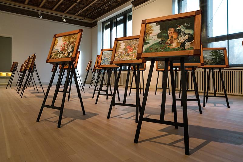 李明維《我們的和平國度》展場實況（Copyright：Gropius Bau, Photo：Laura Fiorio,WAM提供）