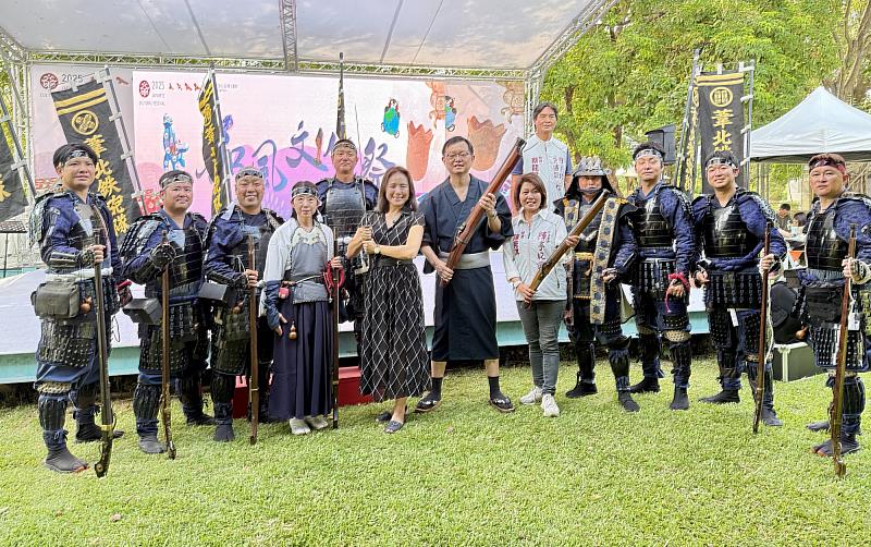 特展開幕儀式帶來熊本縣極具代表性的工藝品，還有熊本縣傳承傳統文化以及火神槍技術的的葦北鐵砲隊，希望臺南市民們能感受到熊本的各種魅力。