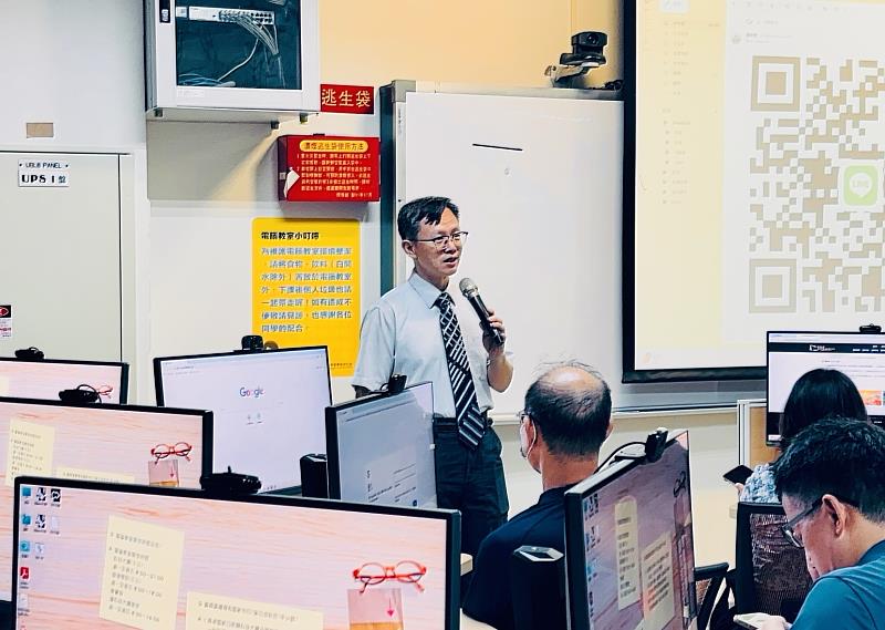 企業永續影響力中心主任許書銘表示，教師們在這次課程中結合自身專業，激盪出涵蓋數位生活技能、互動式語言學習到永續環境教育等多元教案。