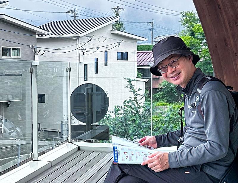 世新法律系客座教授級專業技術人員許炎灶為資深法官。（世新大學提供）