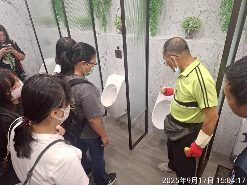 嘉義縣環保局舉辦推動智慧與友善公廁研討觀摩活動