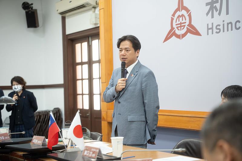 代理市長邱臣遠希望攜手促進臺日友好關係,推動新竹與熊本未來的城市發展。