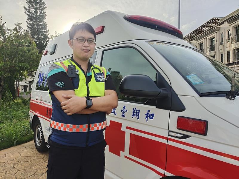 和美分隊高級救護技術員林麒宏