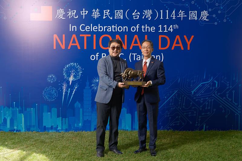 駐蒙古代表處辦理2025國慶酒會