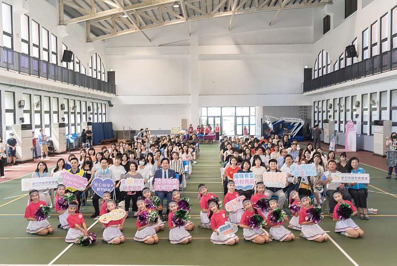 竹市幼鐸獎頒獎典禮大合照。