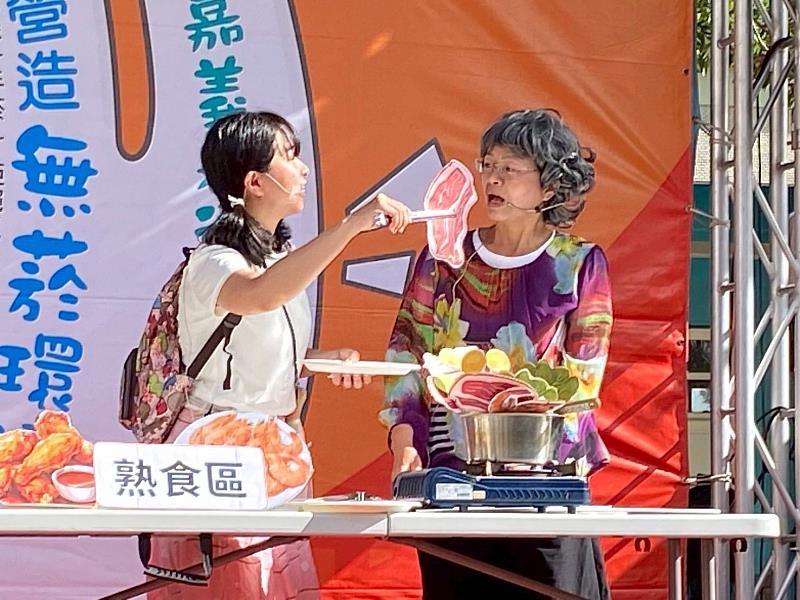 嘉義縣衛生局推食安創意話劇，傳遞食品安全觀念-4