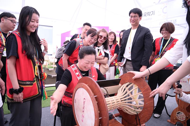 花蓮原民樂舞登國際舞台！ 韓國永同世界國樂博覽會 阿勒飛斯特別公演