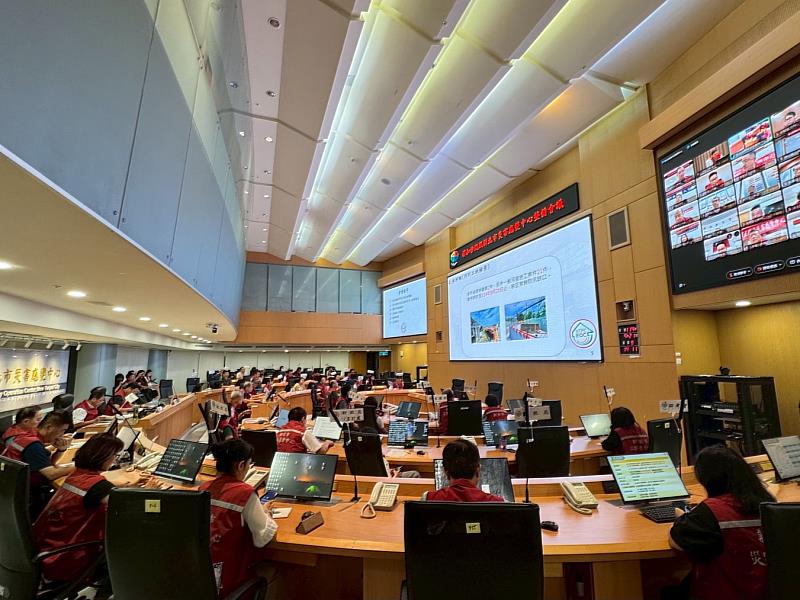 市府團隊已持續辦理各項防颱整備作業，請各位市民朋友務必提前做好防颱準備