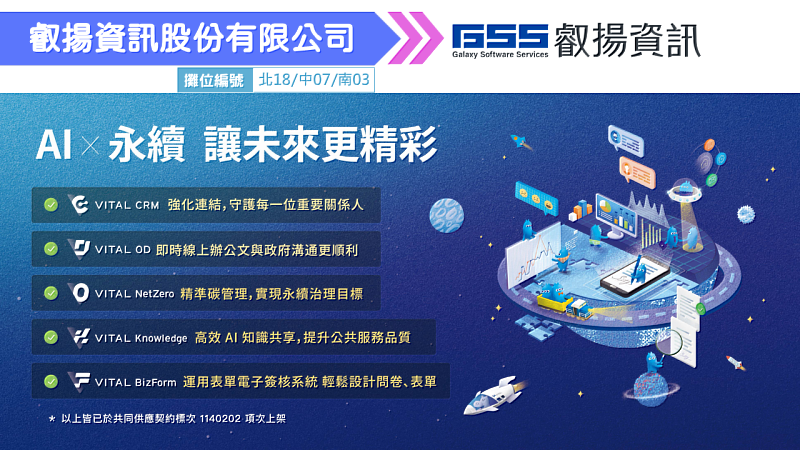 2025創新資訊應用展示暨研討會－產品搶先報