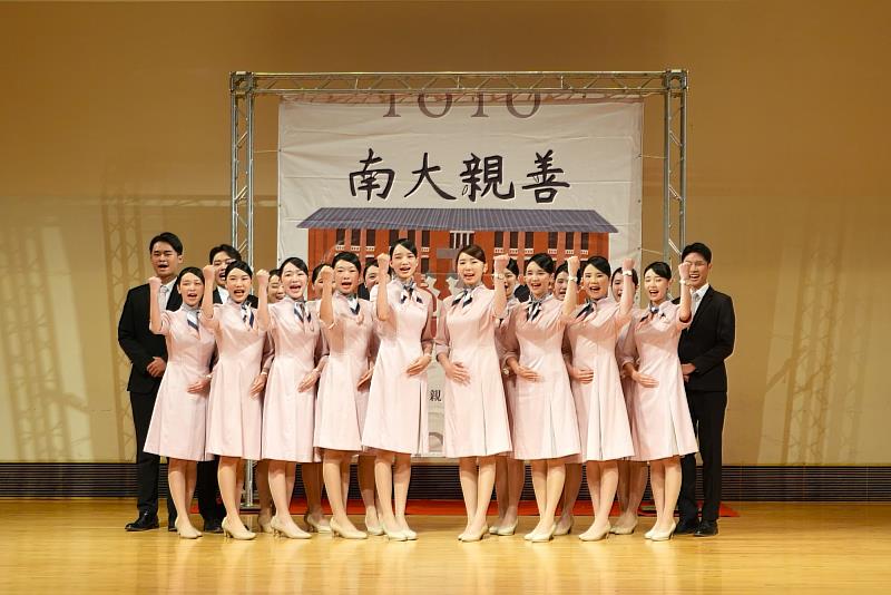 南大禮賓團成員攜手齊心迎接第五度國慶禮賓任務