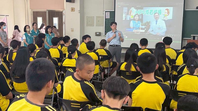 嘉義縣擴大HPV疫苗公費接種對象 國中男生9月起開始施打