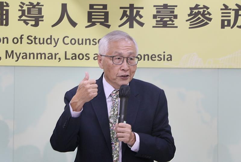 僑委會副委員長張良民致詞