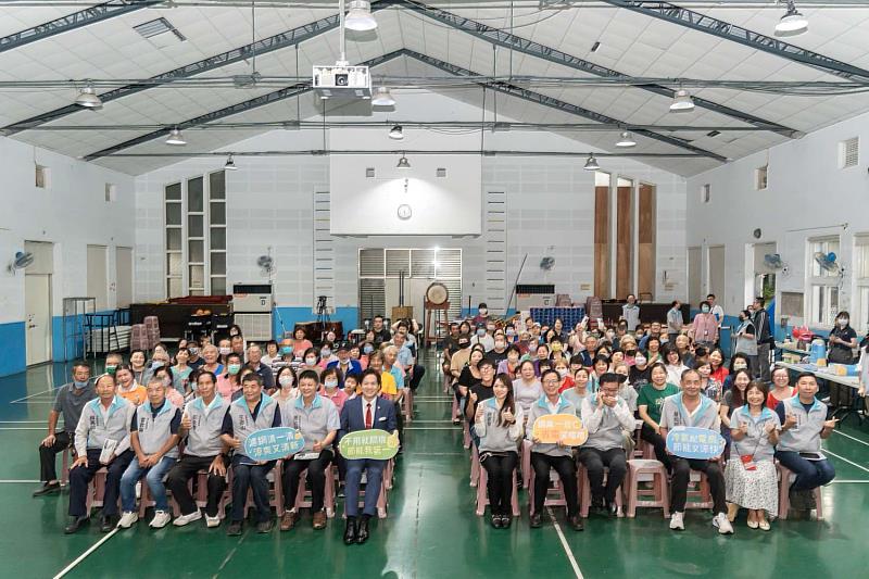 新竹市114年第6場節電宣導活動大合影。