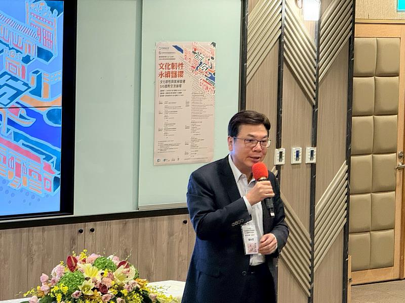 新北市政府劉和然副市長致詞(照片/校方提供)