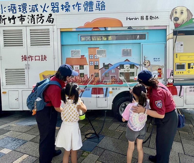 114學年度新竹市國小消防護照認證活動開跑,深耕防災教育。