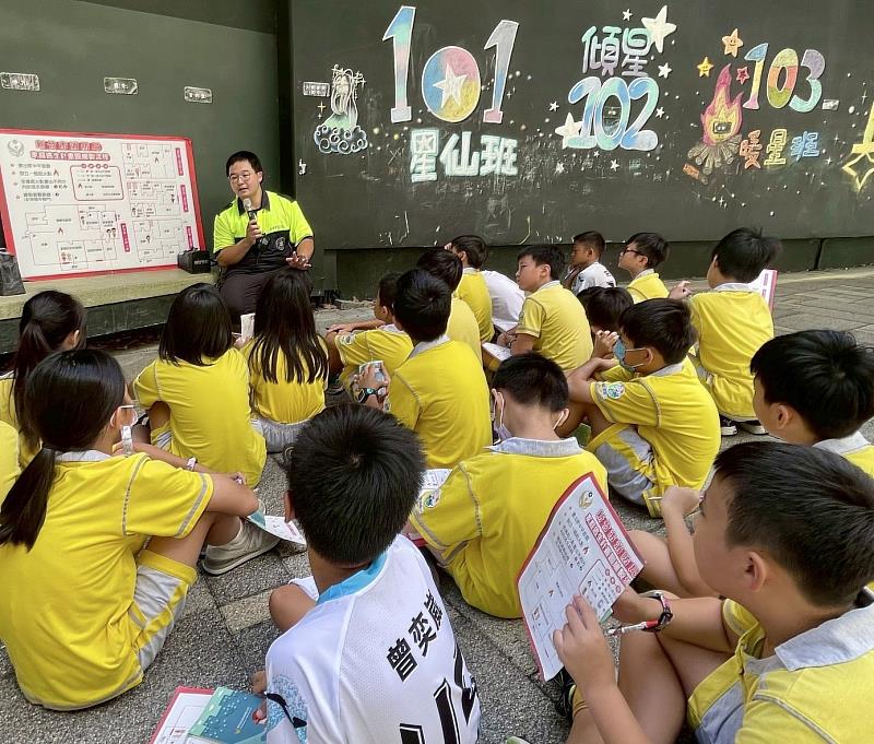 114學年度新竹市國小消防護照認證活動開跑,深耕防災教育。