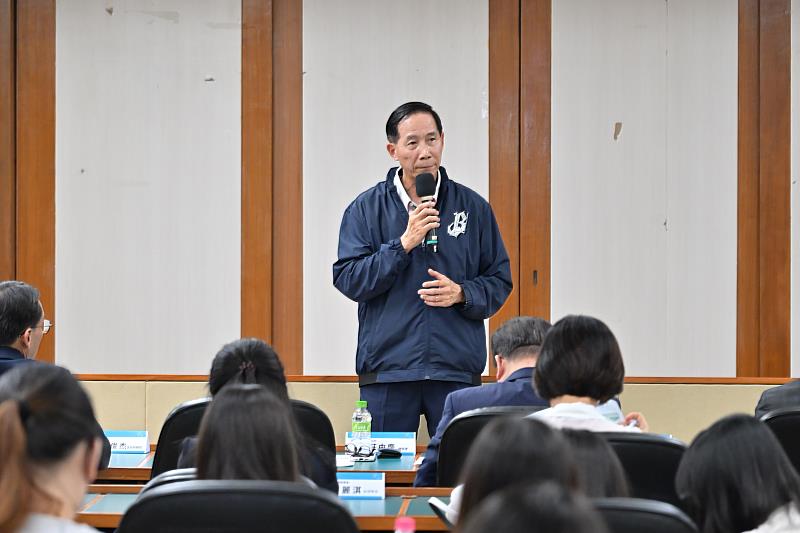 台灣人壽莊中慶總經理期望更多學子成為反詐種子,守護自己和親友財產安全。/台灣人壽提供