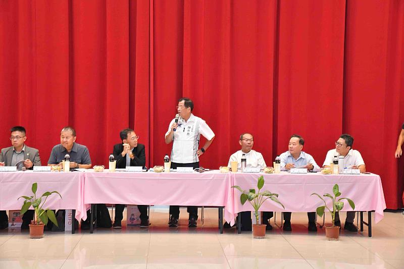 新北消防局長陳崇岳致詞