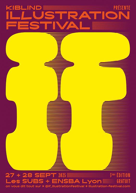 第3屆IF插畫節於9月27日至28日在里昂辦理（IF大會提供）