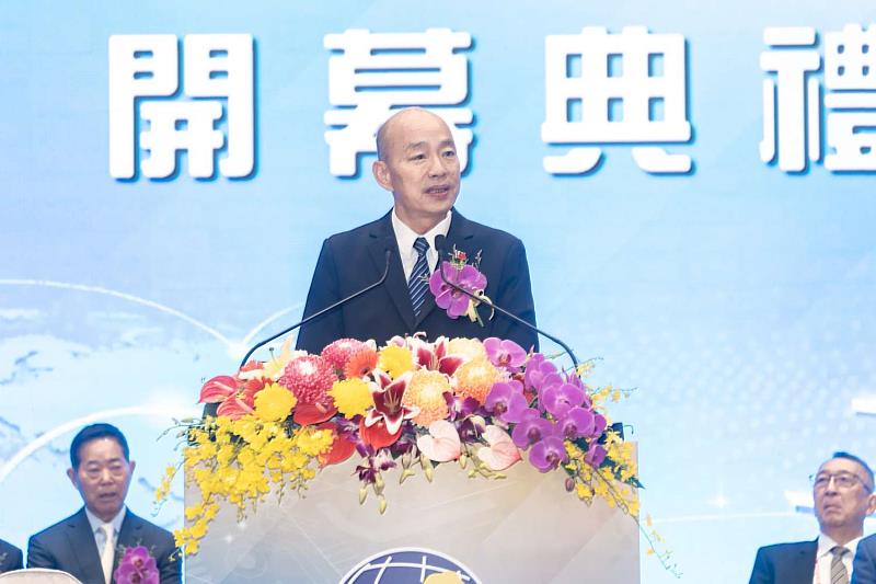 立法院長韓國瑜致詞。