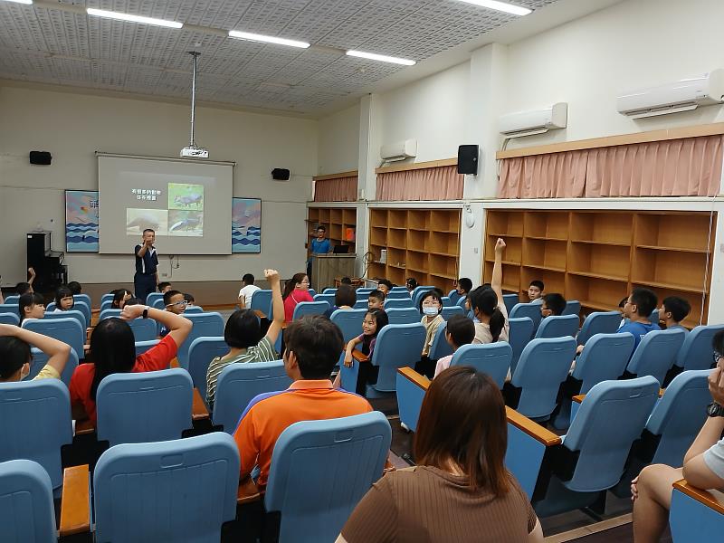 林業及自然保育署南投分署於114年9月24日前往平林國小辦理防火宣導