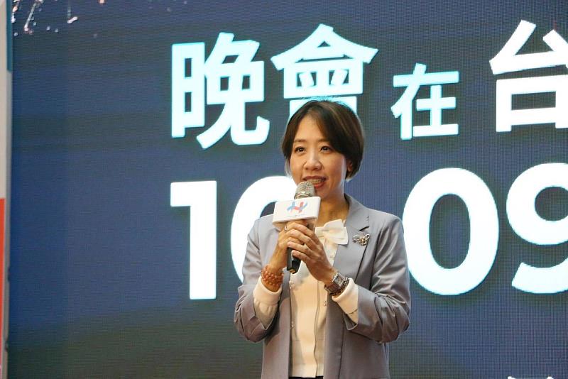 僑委會副委員長李姸慧致詞