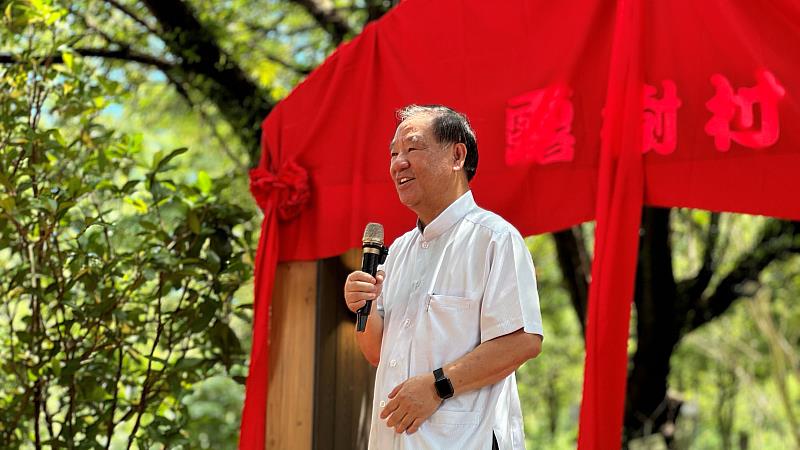 救國團葛永光主任親自主持「露樹村」揭牌剪綵典禮