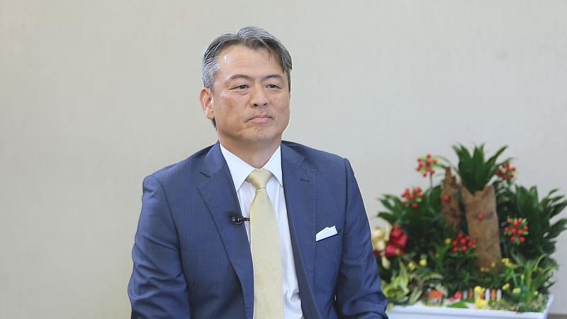 ▲投信投顧公會理事長尤昭文接受專訪。（非凡新聞攝影）