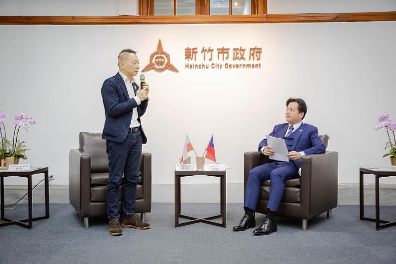 台灣波蘭商業協會理事長趙忠傑致詞
