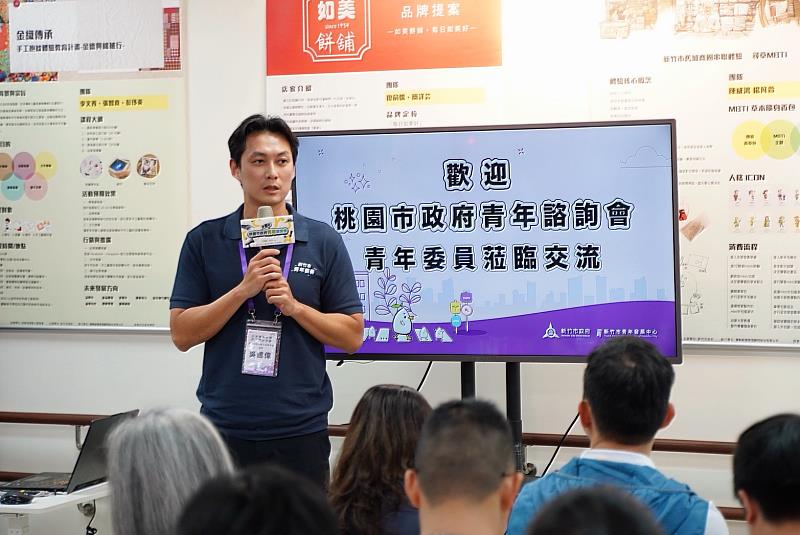 勞工及青年處長吳達偉致詞